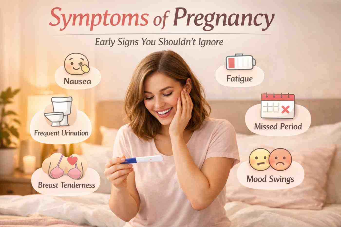 Read more about the article What are the Symptoms of Pregnancy ?