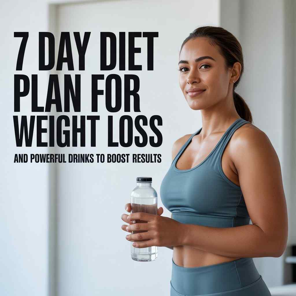 7-Day Diet Plan for Weight Loss with Powerful Weight Loss Drinks to Boost Results