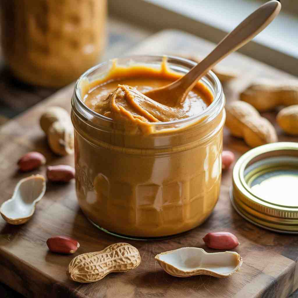 Homemade peanut butter