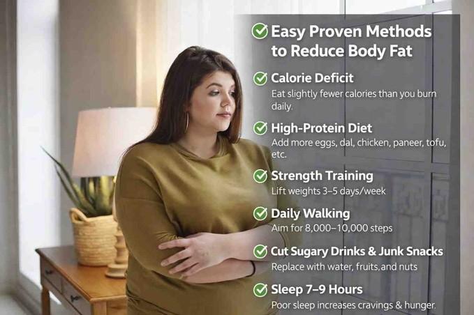 Read more about the article Top 6 Proven Methods to Reduce Body Fat Percentage
