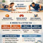 1-Month Full Body Home Workout Plan in 2026 – Science-Backed