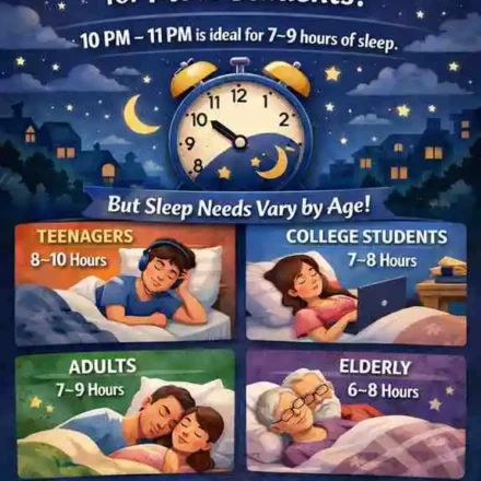 Best Time to Sleep at Night
