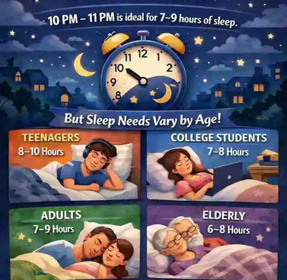 Best Time to Sleep at Night