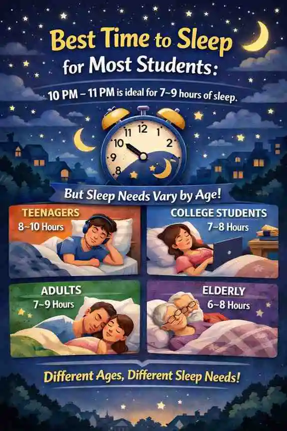 Best Time to Sleep at Night