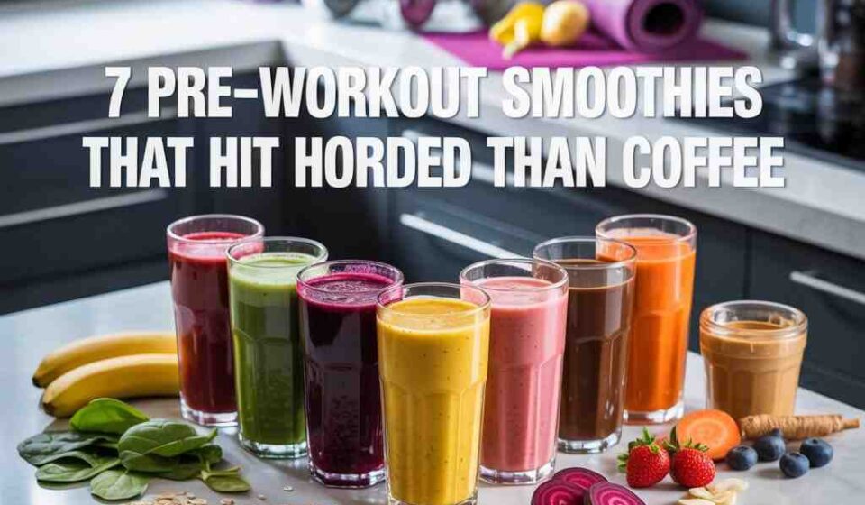 7 Pre Workout Smoothie Recipes That Hit Harder Than Coffee